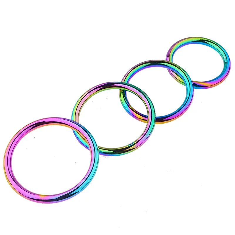 Metal Penis Ring Male Cock Ring Locking Rings Male Adult Sexual Health Products BDSM Sex Toys for Men Sex Ring Sex Tool for Men