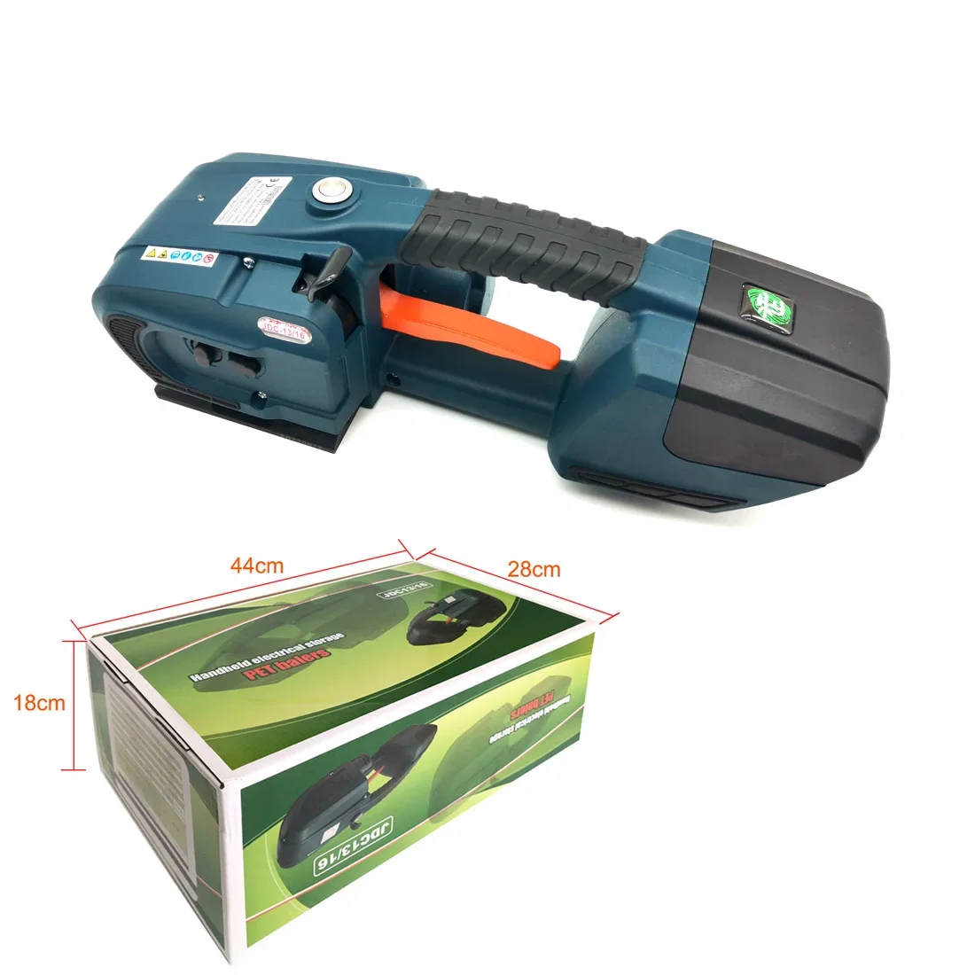 

Portable Automatic Strapping Machines Battery Pet Pp Strapping Banding Tool Machine for 1/2-5/8in(13-16mm)