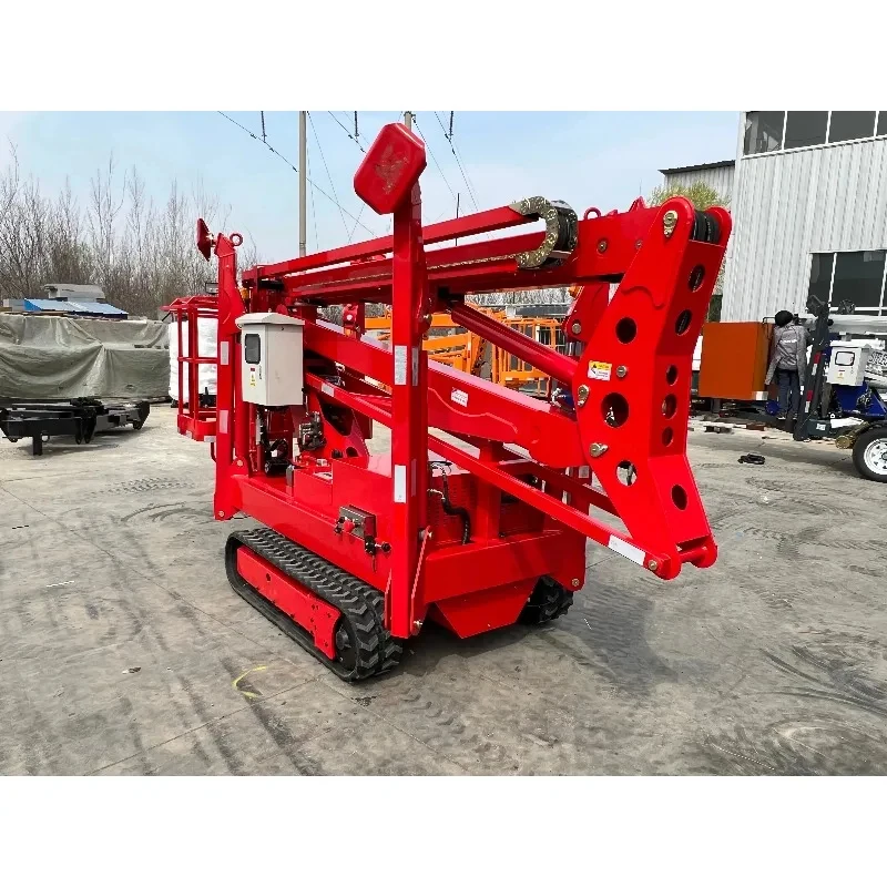 12 18 Meters Crawler Telescopic Spider Arm Lift Price Aerial Work Platform