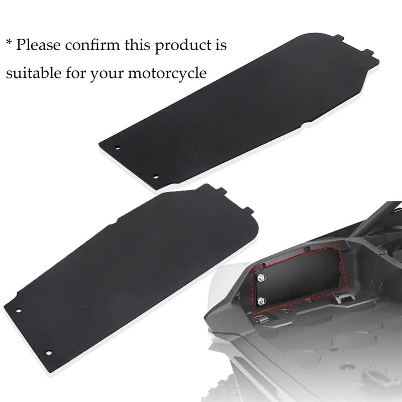 

Premium Off-Road Motorcycle UTV Left And Right Sides Storage Door Cover Rear Cargo Box Cover Kit For Can-Am Maverick R 2024