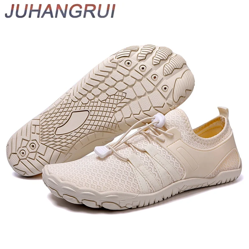

Outdoor Men's and Women's Wading Swimming Shoes Breathable Mesh Couple Barefoot Beach Shoes Indoor Yoga Fitness Hiking Sneakers
