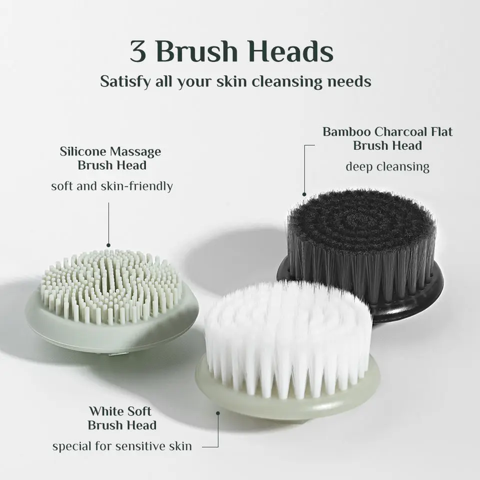 Trending Beauty Products Beauty Equipment Skin Care Deep Face Cleaning Exfoliating Sonic Facial Cleansing Brush