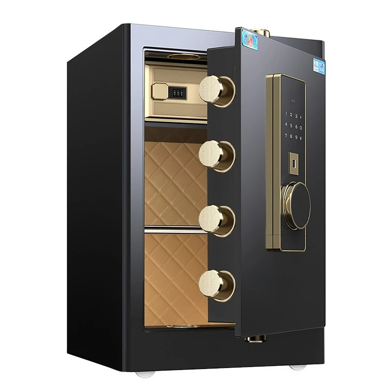 Small safe electronic password all-steel anti-theft can enter the wall confidential safe
