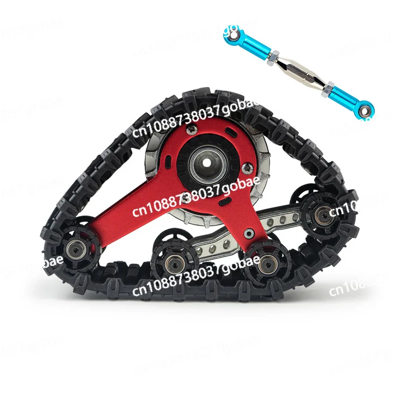 4 Pcs Metal Upgrade Track Wheel Set for RC Model Car DIY Replacement Parts Crawler Accessories