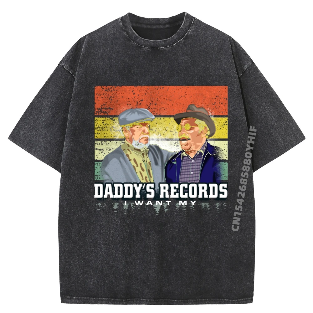 

Роскошная футболка «I Want My Daddy Records Son In SanFord City And Meme», модные и модные мужские потертые футболки