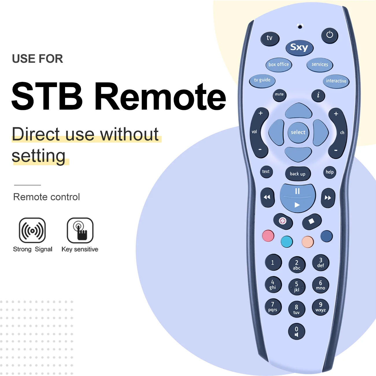 스마트 TV 리모컨 교체, SKY + 120 스마트 HD 텔레비전 9f 컨트롤러, 다기능 박스 REV 리모컨 P1 Z4X0, 신제품 