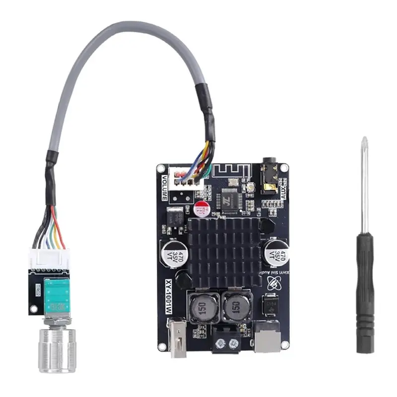 

Плата усилителя TPA3116 Mono 100W Bluetooth для самостоятельной сборки автомобильной аудиосистемы и домашних акустических систем - BTFL
