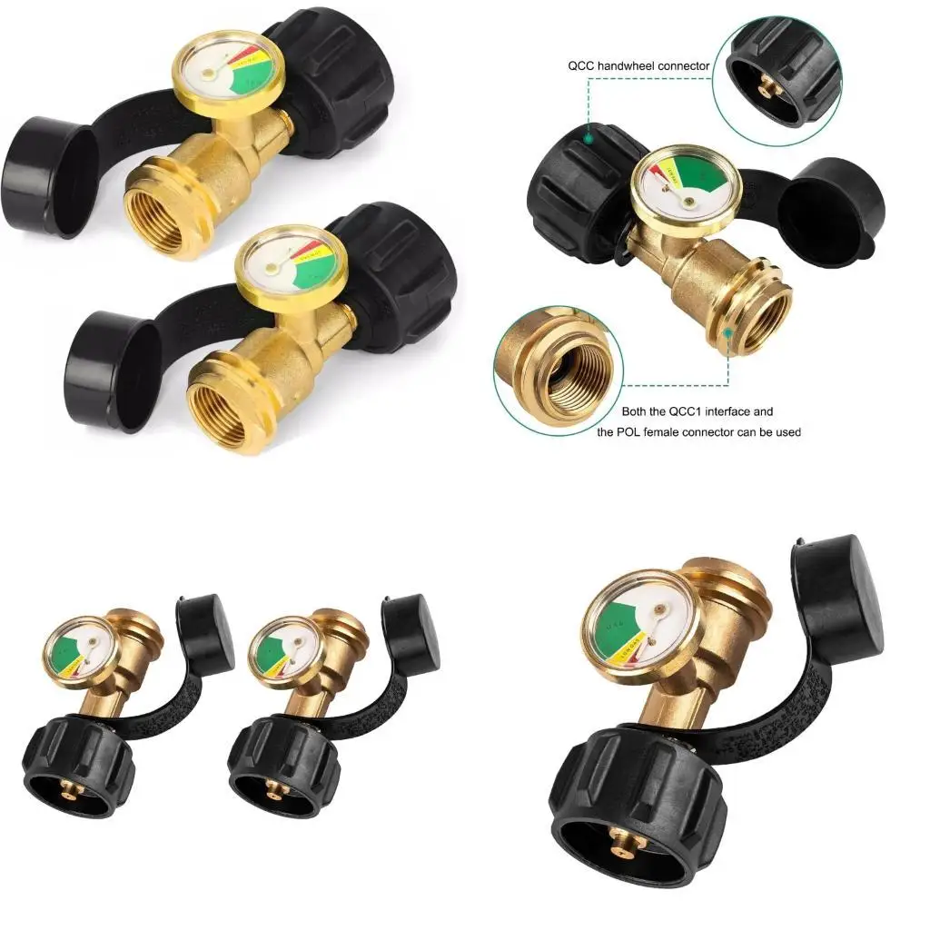 

R9uf 2pcs Universals Propane Tanks Decection Detector Detector Propane Level Level