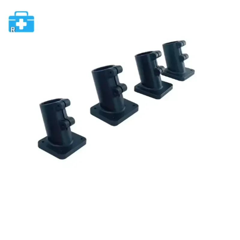 Aerial plant protection machine accessories, multi-axis tripod, integrated slope fixing seat, aluminum alloy, black, suitable