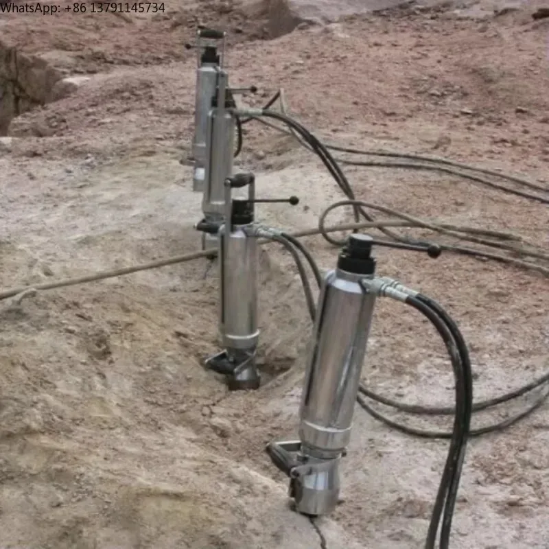 

Factory Wholesale250/350/450 Hydraulic Rock and Concrete Splitter Splitting Wedge for Sale