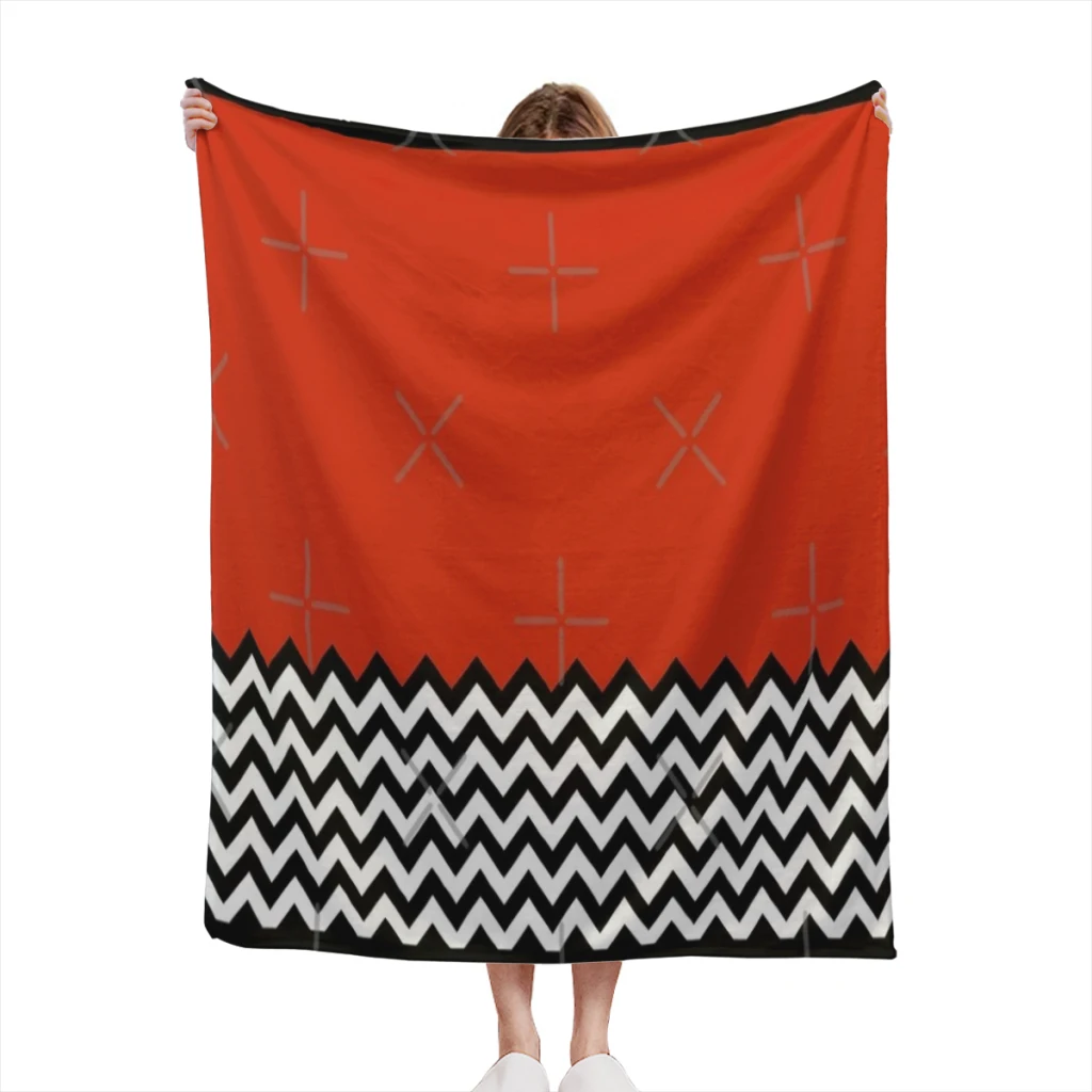 

Black Lodge (Twin Peaks) inspired graphic Summer Blanket Thin Blanket Comforter Flannel Soft throw Blankets Warm Home decoration