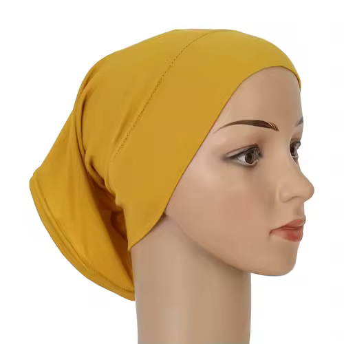 Cotton Modal Inner Hijab Undercap Muslim Turban Islam Underscarf Hijab Bonnet Soft Stretch HIjabs Tube Cap Turbante Mujer Hat - Image 13