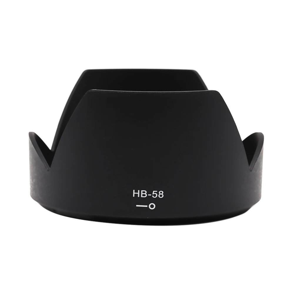 LinGo HB-58 Bayonet Lens Hood Replace For Nikon AF-S DX NIKKOR 18-300mm f/3.5-5.6G ED VR Camera Plastic Lens Hood