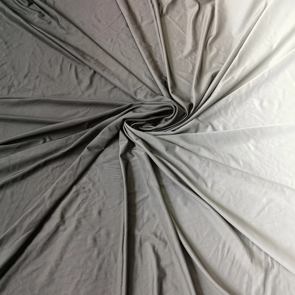 1 Meter x 1,5 Meter Graduell verlaufender Ombre-Strickstoff aus Spandex für Trainingskleidung und lateinamerikanische Tanzbekleidung – Detail 10
