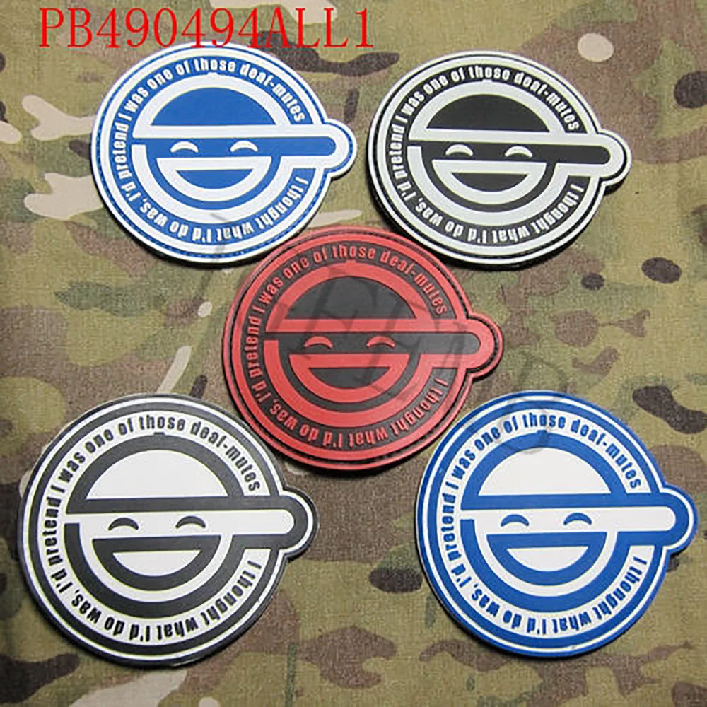 GHOST IN SHELL-STAND ALONE COMPLEX The Laughing Man 3D PVC Patch