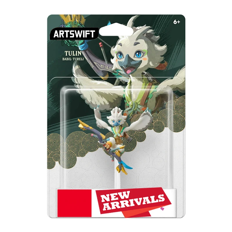 ARTSWIFT Yunobo Sidon Tulin Riju Figura NS Versione asiatica originale Regione gratuita Nuovo di zecca Disponibile NFC