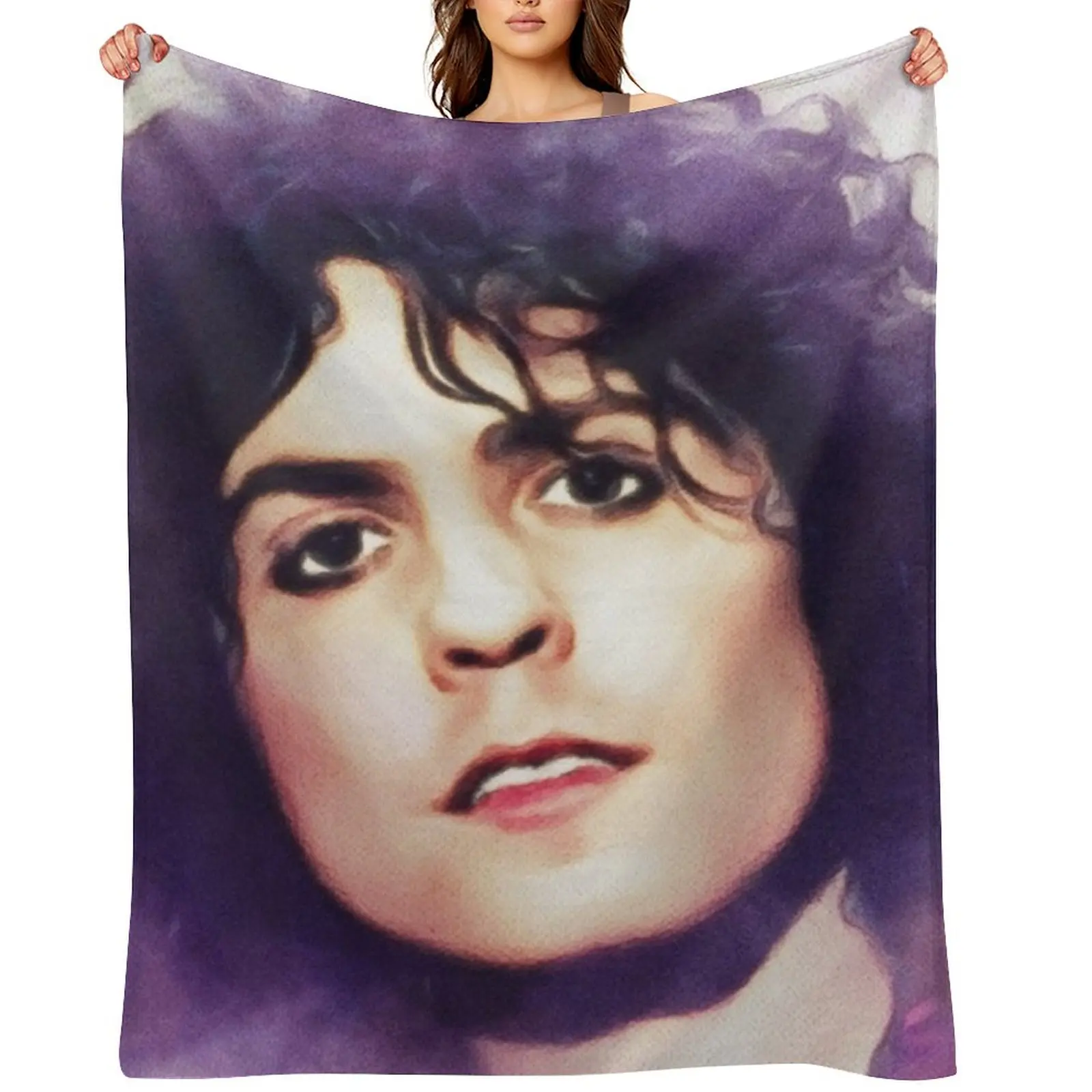 

Marc Bolan, Music Legend Throw Blanket Plaid Decorative Throw Comforter Loose Blankets