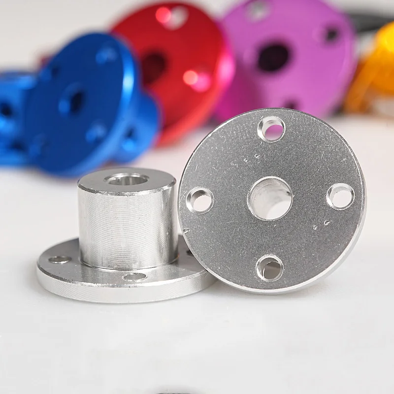 

Colorful Aluminum Alloy Flange Coupling Motor Light Axis Guide Coupling Support 3/4/5/6/8mm Fixed Connector Guide Support Base