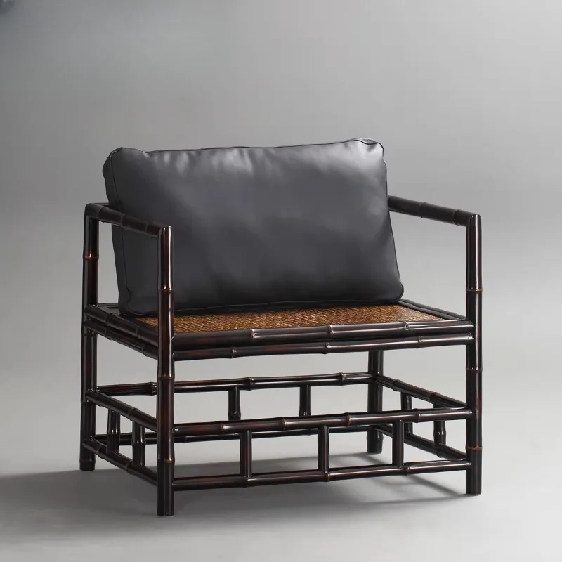 Snow chair, Ming furniture Zen chair Antique meditation chair Tea room Tea making with cushion Master chair