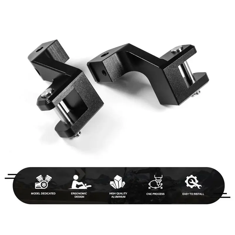 A22E-Passenger Footrest Lowering Relocation Rider Foot Pegs Footpeg Lowering Kit For RA1250 PA1250 Pan America 1250 S