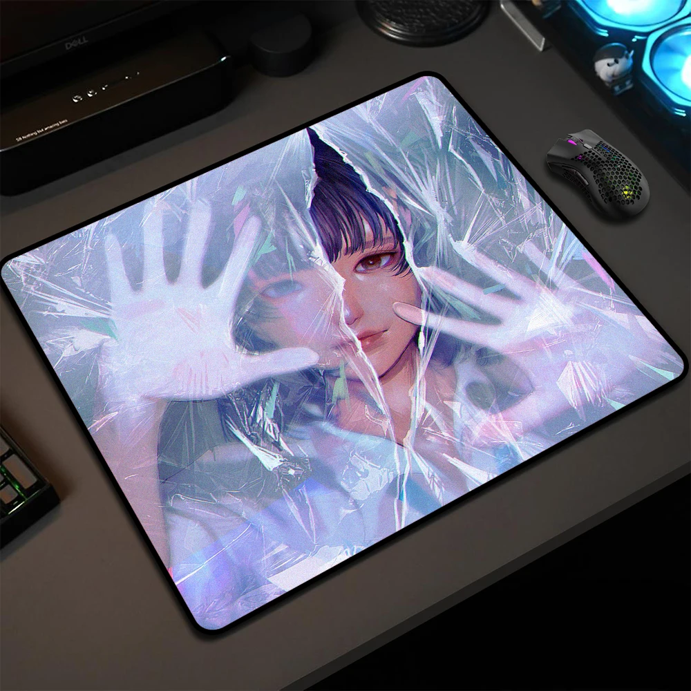 

Коврик для мыши с ультратонкой поверхностью, психоделический баланс, компьютерная клавиатура, коврик для мыши, геймерский профессиональный водонепроницаемый коврик для мыши, коврик для клавиатуры