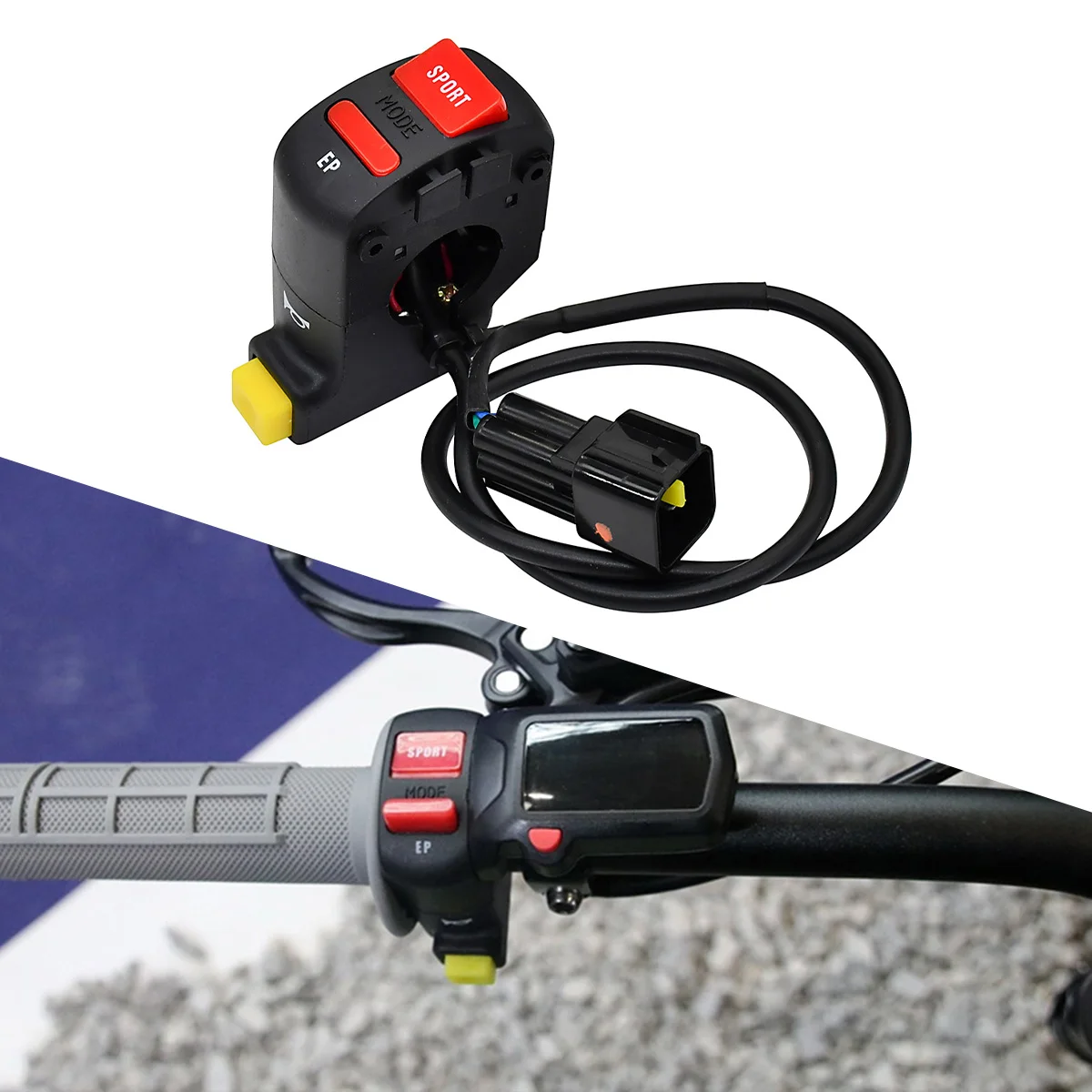 

Electric Off-Road Motorcycle Electric Switch Buttons For Sur-ron Surron Lightbee X Segway X260 X160 Brake Power Horn Switch