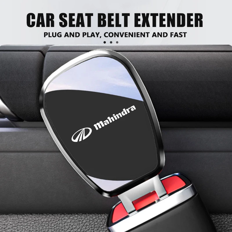 Car Seatbelt Buckle Seat Belt Connector Extender Auto Interior Accessories For Mahindra Scorpio KUV100‌ Roxor‌ Pik Up XUV700‌