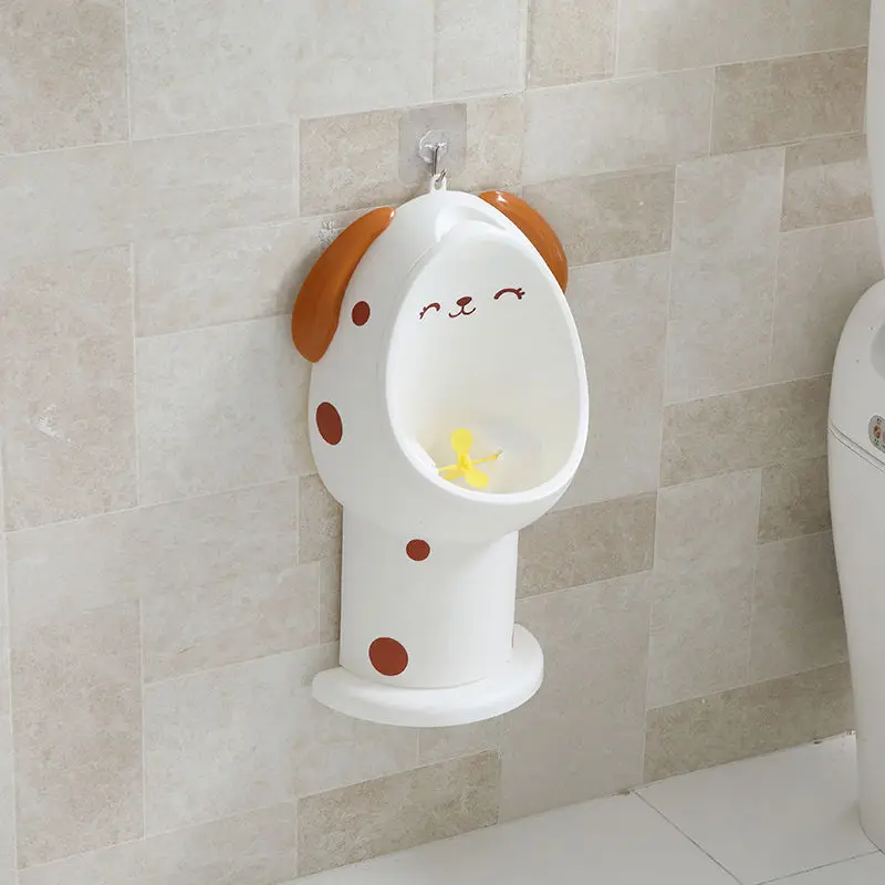 

Baby Potty Training Toilet Boy Cartoon Wall-Mounted Hook Stand Vertical Urinal Infant Toddler Cute Pee Children's Pot 1-6 Years