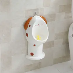 Baby Potty Training Toilet Boy Cartoon Wall-Mounted Hook Stand Vertical Urinal Infant Toddler Cute Pee Children's Pot 1-6 Years