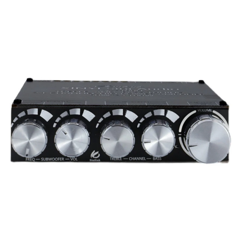 Placa amplificadora Bluetooth XY-S100H 2.1 canais TPA3116D2 BT5.0 Módulo de áudio DC5-26V