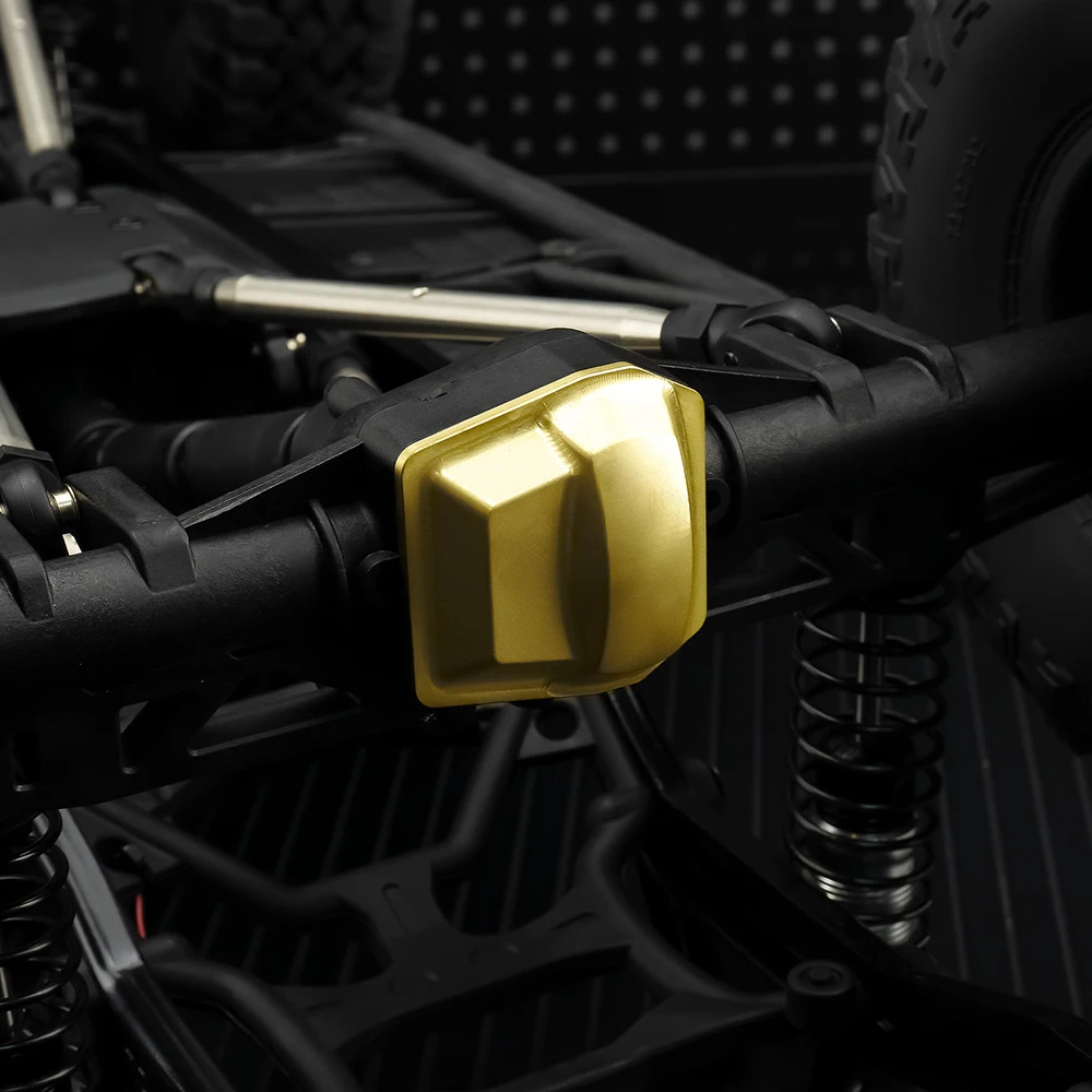 AXSPEED Ottone Asse Diff Copertura Portale Asse di Azionamento Contrappeso per 1/6 Axial SCX6 AXI05000 JLU AXI05001 Trail Honcho Parte di Aggiornamento