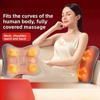 Multifunctional Cervical Massager Neck Shoulder Massage Pillow Waist Hot Compress Kneading Massage Neck