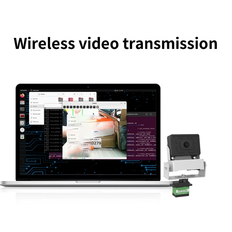 Módulo de cámara ROS-Wifi de reconocimiento Visual ABVJ-AI con Chip de ESP32-S3, compatible con transmisión de vídeo inalámbrica para coche Robot ROS2