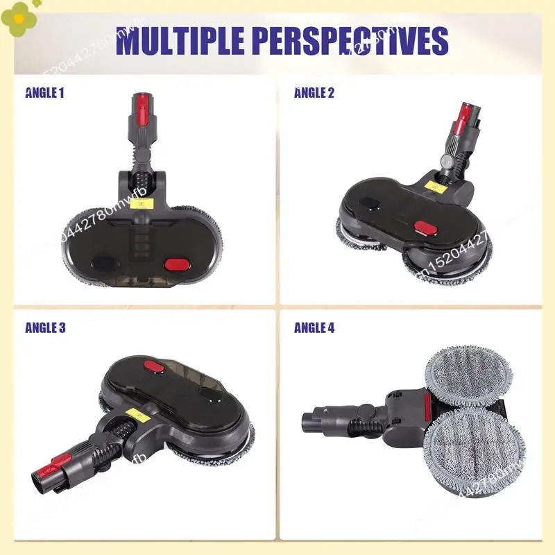 

LDHL подходит для пылесоса Dyson V7/V8/V10/V11, электрическая швабра, чистящая головка с резервуаром для воды, швабра