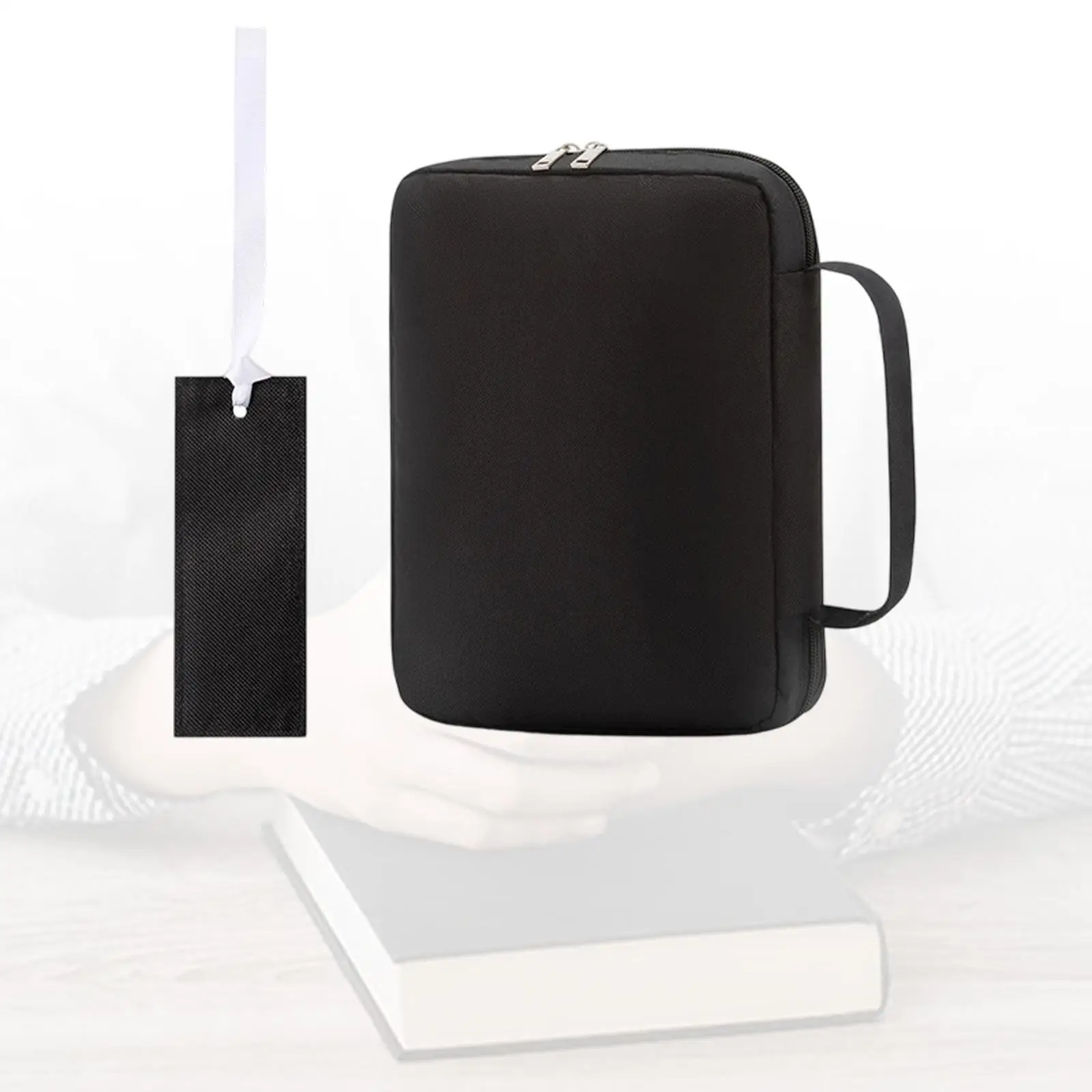 Bible Cover Carrying Case Handbag Portable,Compact Multifunction with Handle Bible Bag for Men Women Study Travel Gift