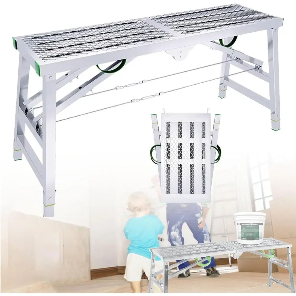 Adjustable Height Portable Multi-Purpose Scolding Work Platform with 400kg Capacity