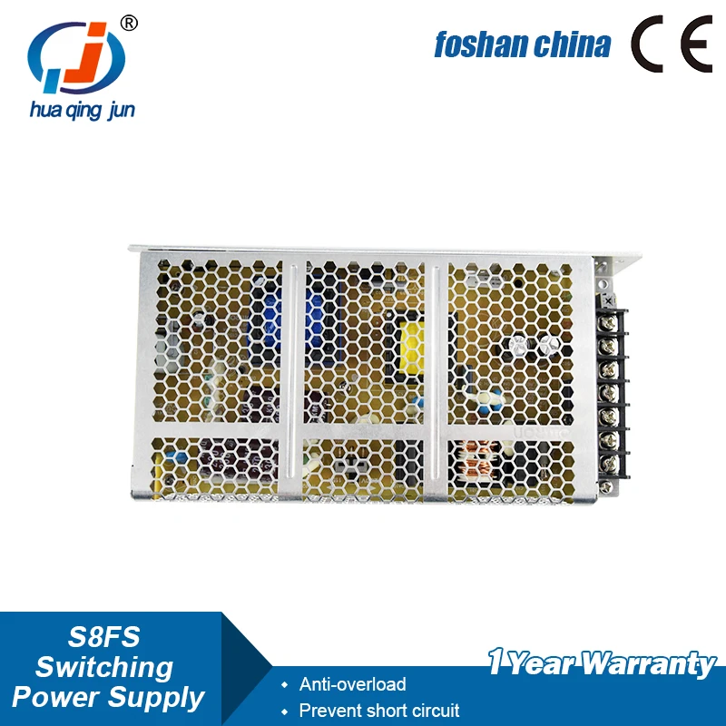 S8FS-C15024 24VDC 150W 6.5A Switching Power Supply for Industrial Automation
