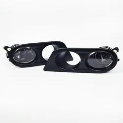 Fog Light for BMW E46 M3 2001-2006 Fog Lights Black Surround Air Duct Fog Lamp Cover Grill Frame FogLights