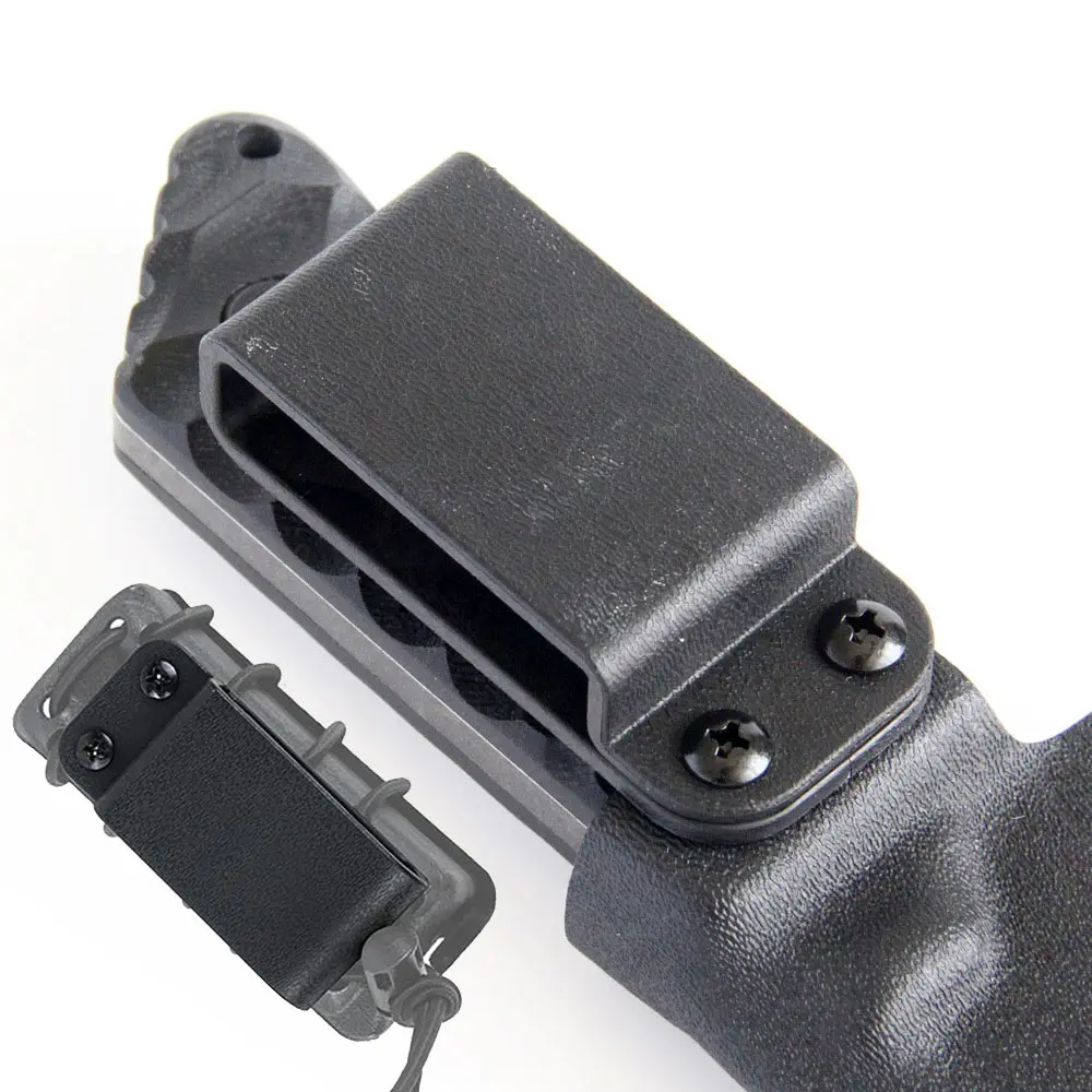 Plastic Belt Loop Attachment Waist Clip With Chicago Screws For Sheaths Holsters and Mag Carriers Mounting SystemTool Parts
