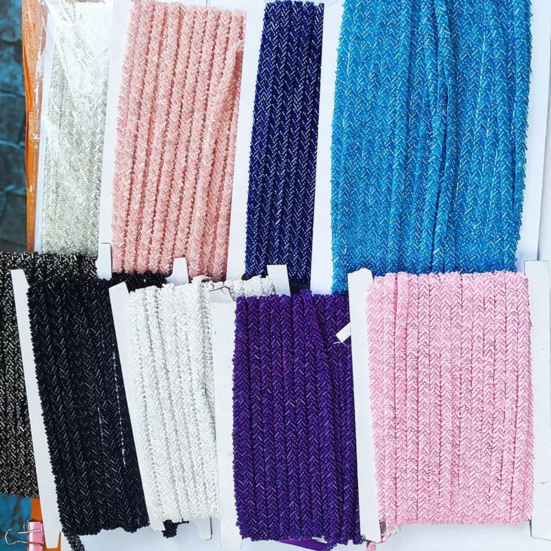 180cm Beading Lace Ribbon Garment Sewing Accessories Tape For Clothing Wedding Dress Collar Cuff DIY Crafts Needlework Applique