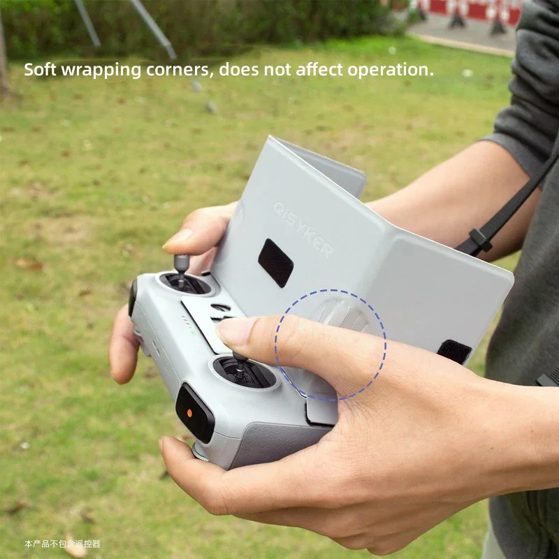 غطاء شاشة قابل للطي من DJI RC لجهاز التحكم عن بعد DJI RC مع ملحقات طائرة بدون طيار للشاشة