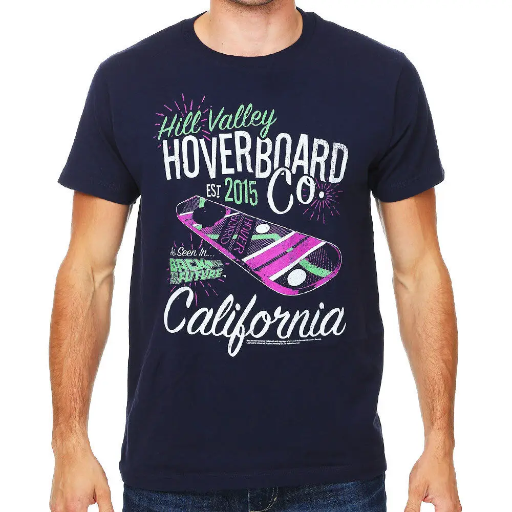 Back to the Future Hoverboard 2015 Men's T Shirt California Company Time Travel