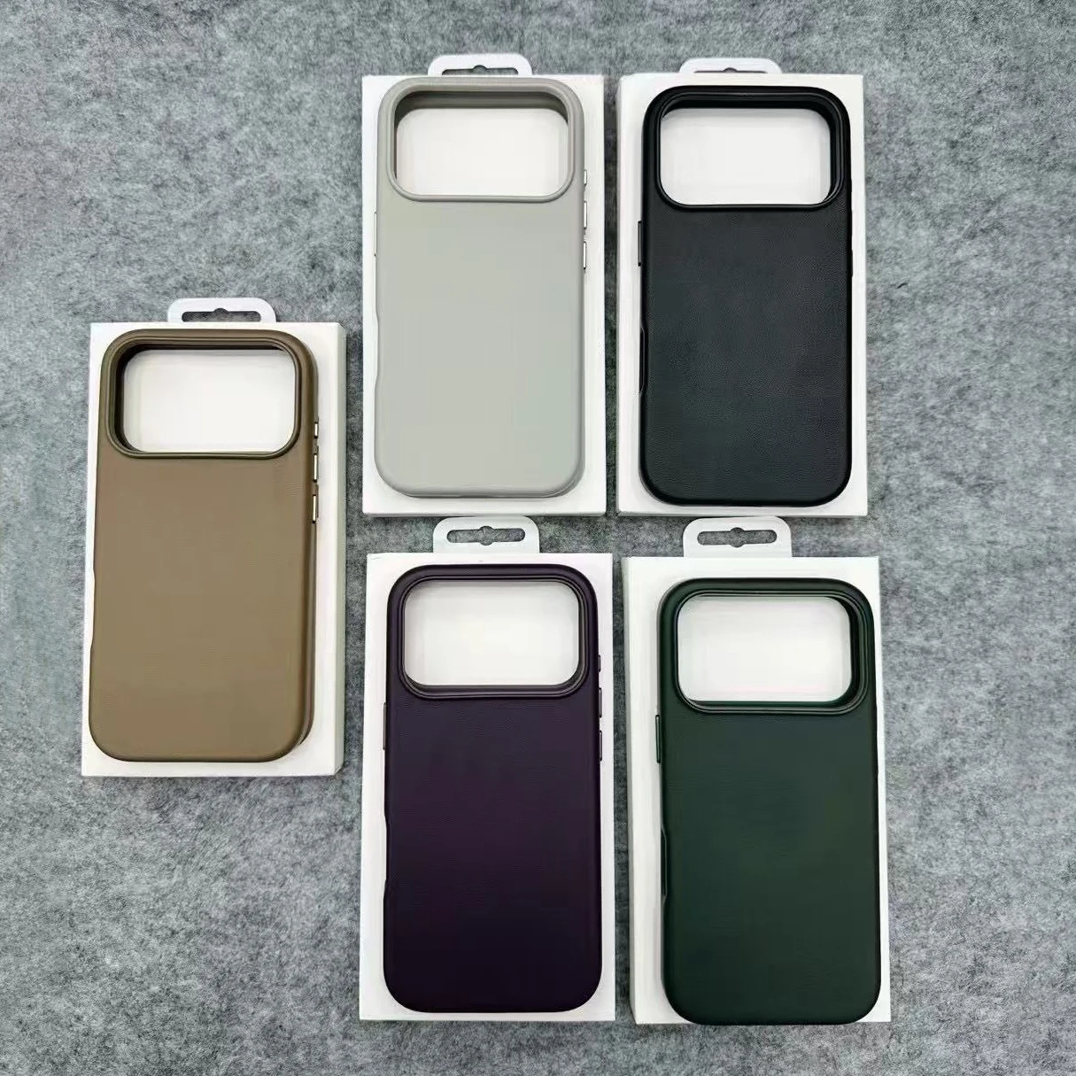 

Leather for Magsafe Case For iPhone 17 16 15 Pro Max Plus 14 Pro Case Wireless Charging Magnetic 17 16 ProMax Cover With Box