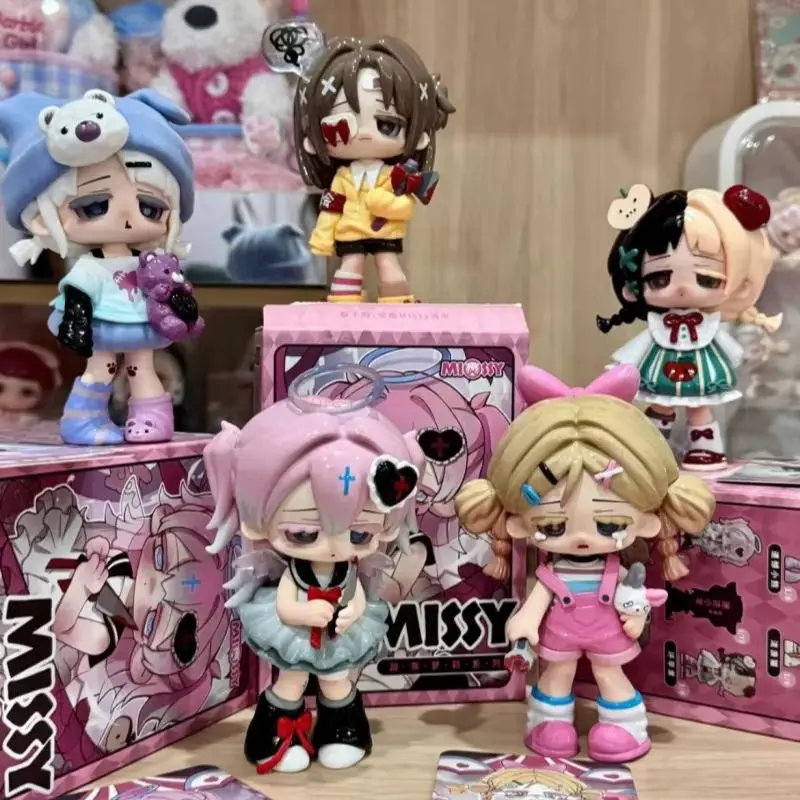 

Genuine Missy Sweet Mourning Lolita Series Anime Figure Fashion Doll Pvc Model Blind Box Desktop Ornament Kid Xmas/Birthday Gift