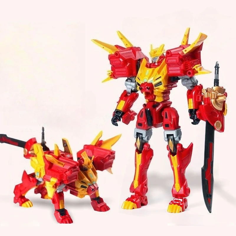 Conjunto de robô de deformação, faça você mesmo, deformação combinada, 7 ''/18cm, modelo de plástico, brinquedos, figura de anime, meninos, brinquedo surpresa de aniversário, coletar presentes