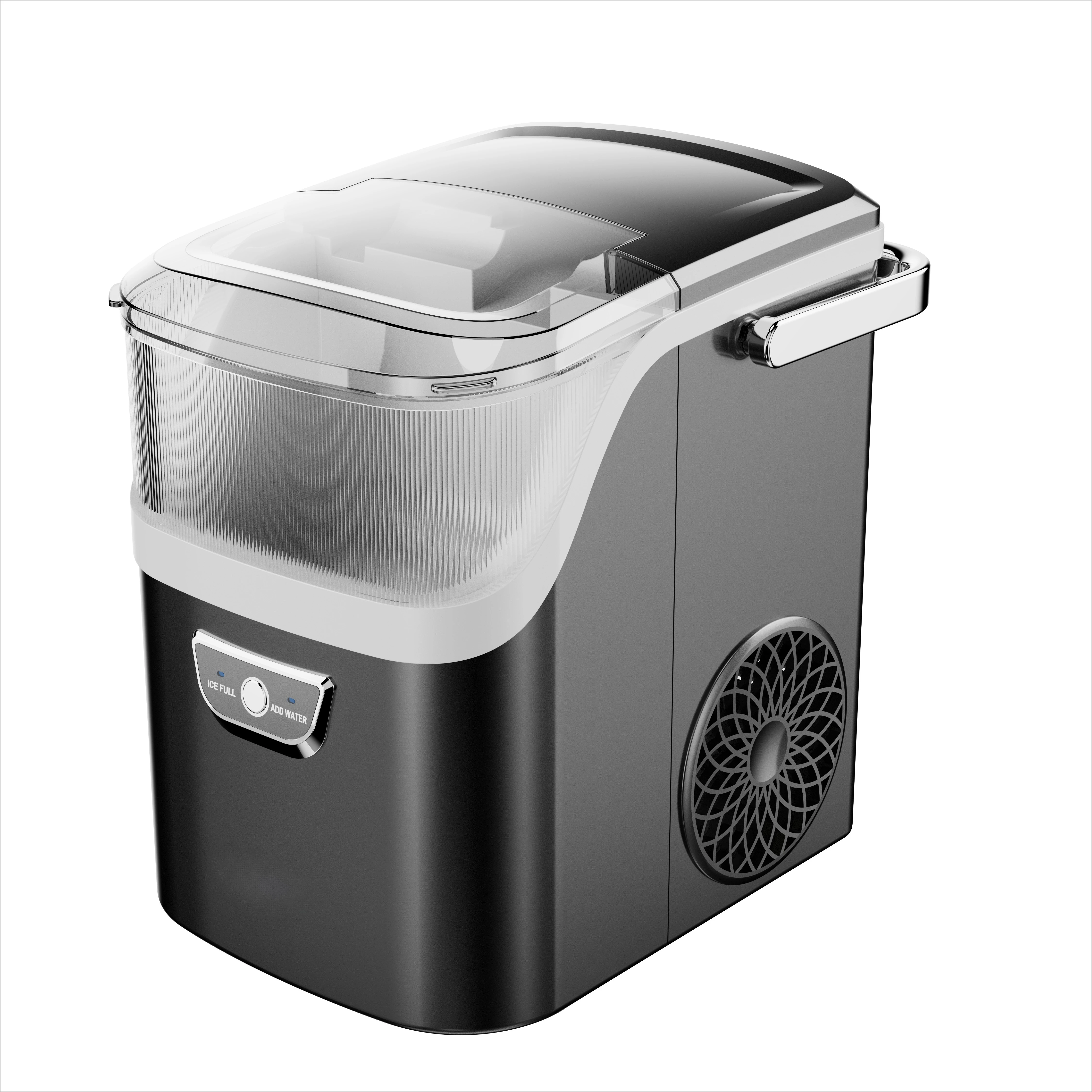 ماكينة صنع الثلج الأوتوماتيكية الصغيرة المنزلية المحمولة على سطح الطاولة