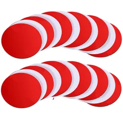 XMXCZKJ Two Sizes 10Pcs Round VHB Acrylic Foam Strong Double Sided Adhesive Office Paste Odorless Round Tape 1 mm Thickness