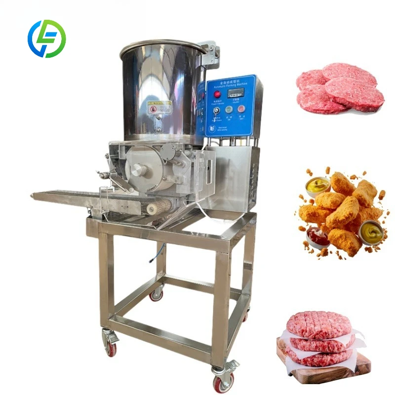 FL Customized Hamburger Patty Forming Machine Industrial Burger Patty Making Machine Meat Patty Forming Machinery For Workshop