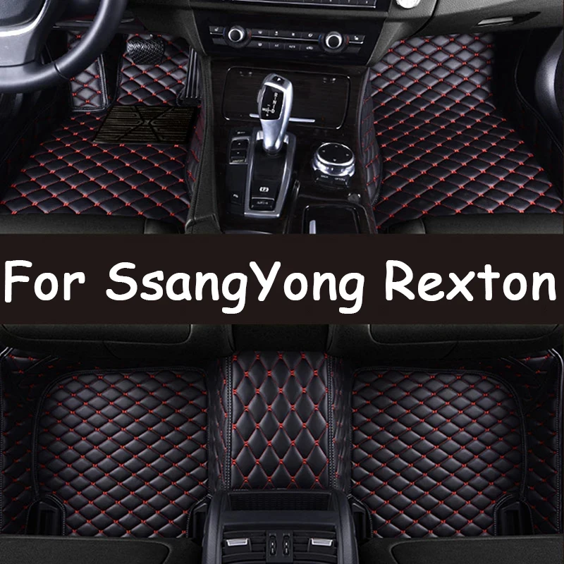 

Автомобильные Коврики Для SsangYong Rexton Y400 2018 2019 2020, 5 сидений, грязеотталкивающие накладки, коврики, напольные покрытия, аксессуары для интерьера автомобиля