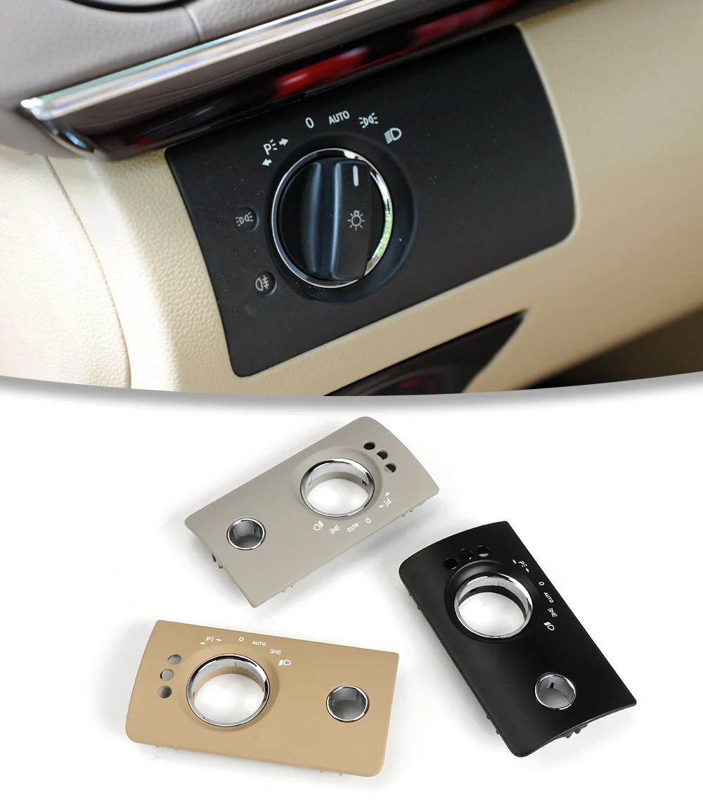 16454535049116 Innen Scheinwerfer Schalter Panel Trim Kopf Lampe Taste Panel Ersatz Für Mercedes Benz ML GL W164 X164 – Detail 1